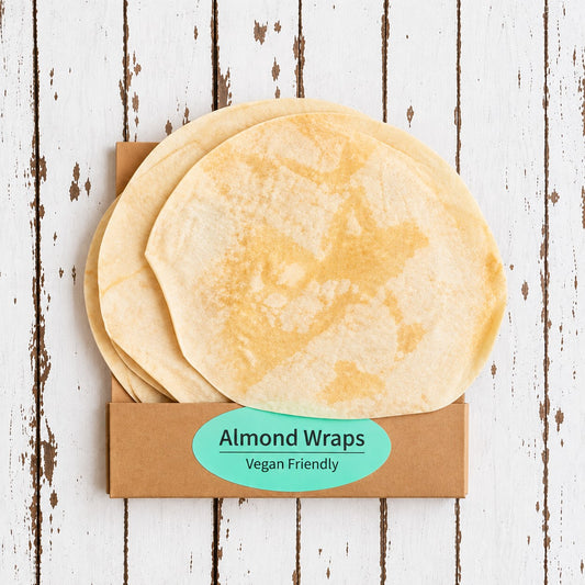 Vegan Friendly Almond Wraps - per pack of 6