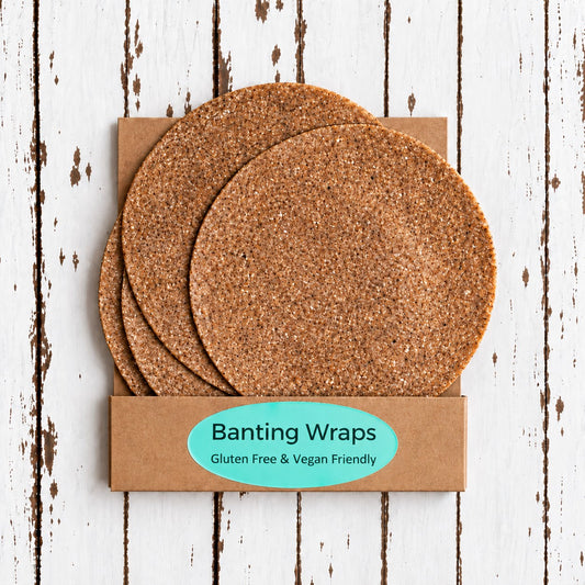 Gluten Free Banting Wraps - per pack of 6