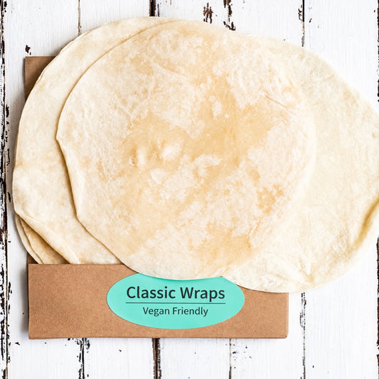 Vegan Friendly Classic Wraps - per pack of 6