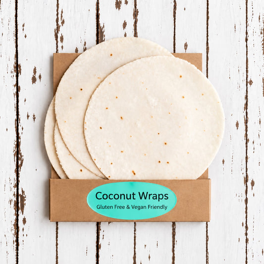 Gluten Free Coconut Wraps - per pack of 6